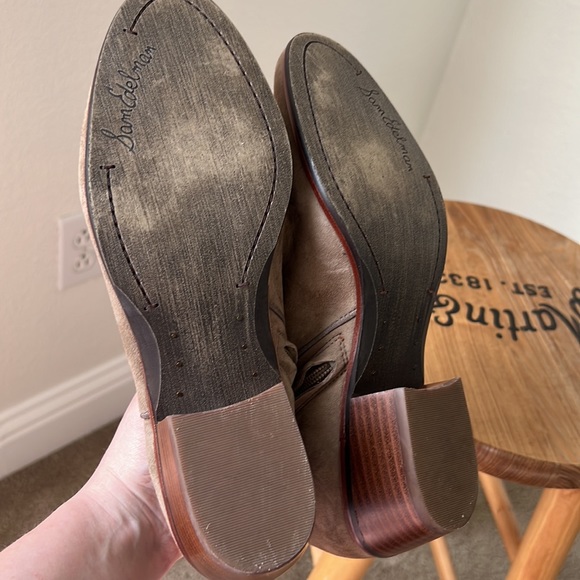 Sam Edelman petty boots taupe 8.5 NWOT - Picture 4 of 9